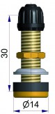 Латунный б/к вентиль TR 430 S-4043-2